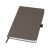 Блокнот Fabianna с мятой бумагой в твердой обложке, coffee brown