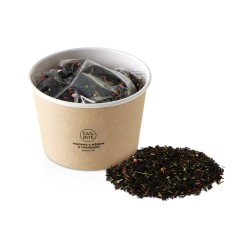 Чай черный Малина с медом и чабрецом в картонном стаканчике, 50 гр.