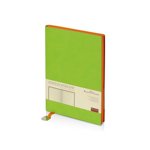 Ежедневник А5 недатированный Mercury, салатовый