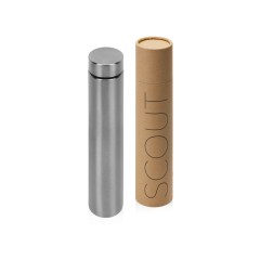 Термос Scout, тубус, серебристый