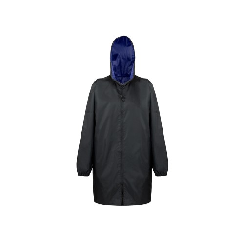 Дождевик Bi-color унисекс, синий классический/черный