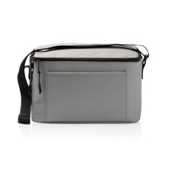 Сумка-холодильник из искусственной кожи с регулируемыми ручками Дэнвер (DENVER), серый