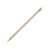 Шестигранный карандаш с ластиком Presto, натуральный Шестигранный карандаш с ластиком Presto, натуральный