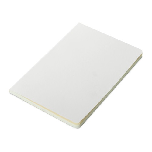 Блокнот Wispy 2.0, гибкая обложка A5, 64 листа в линейку, белый