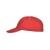 Бейсболка Panel унисекс, красный Бейсболка Panel унисекс, красный
