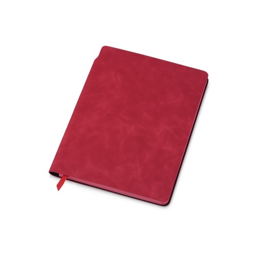 Блокнот А5 Notepeno Max, 96 листов 80 гр/м2 белой FSC бумаги, красный