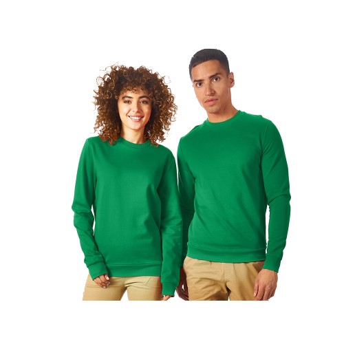 Свитшот Motion унисекс с начесом, зелёный