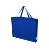Odessa большая эко-сумка из переработанного хлопка, сертифицированного согласно GRS, плотностью 220 г/м² - Ярко-синий Odessa большая эко-сумка из переработанного хлопка, сертифицированного согласно GRS, плотностью 220 г/м² - Ярко-синий
