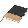 Блокнот Evora формата A5 из пробки и термополиуретана, черный Блокнот Evora формата A5 из пробки и термополиуретана, черный