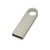 USB 2.0-флешка на 8 Гб с мини чипом и круглым отверстием, серебристый USB 2.0-флешка на 8 Гб с мини чипом и круглым отверстием, серебристый