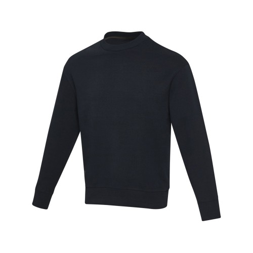 Jet унисекс Aware™ свитер с круглым вырезом из переработанных материалов - Темно - синий