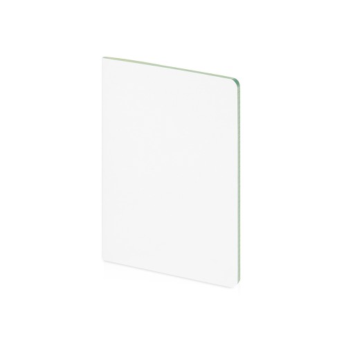 Бизнес-тетрадь А5 Pragmatic Contrast, 40 листов в клетку, белый с салатовым срезом