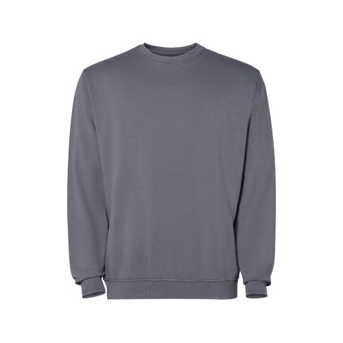 Свитшот Jaya унисекс, серо-голубой выстиранный