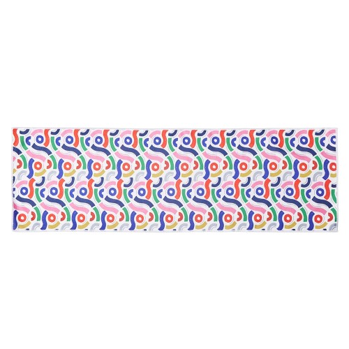 Полотенце из микрофибры с возможностью полноцветной сублимационной печати с одной стороны  30*100 см