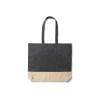 Сумка INCA из переработанного хлопка, натуральный/черный Сумка INCA из переработанного хлопка, натуральный/черный