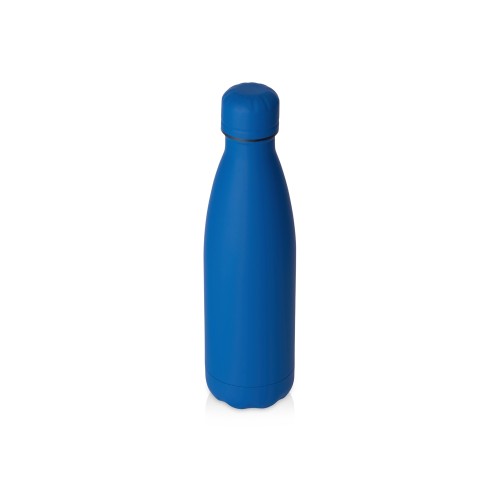 Вакуумная термобутылка Vacuum bottle C1, soft touch, 500 мл, синий классический