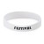 Силиконовый браслет Forest 202*12 мм, белый
