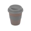 Стакан с силиконовой крышкой Cafe, серый Стакан с силиконовой крышкой Cafe, серый