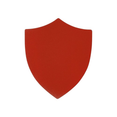 ПАТЧ ЩИТ nubuk (красный) 6,6 х 5,5 см