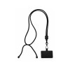 Ремешок на шею для телефона Риксо, черный Ремешок на шею для телефона Риксо, черный