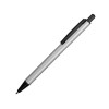 Ручка металлическая шариковая Iron, серебристый/черный