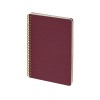 Бизнес тетрадь на гребне А5 Pragmatic, 60 листов в клетку, бордовый Бизнес тетрадь на гребне А5 Pragmatic, 60 листов в клетку, бордовый