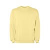 Свитшот Jaya унисекс, солнечно-желтый выстиранный WASHED