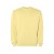 Свитшот Jaya унисекс, солнечно-желтый выстиранный WASHED