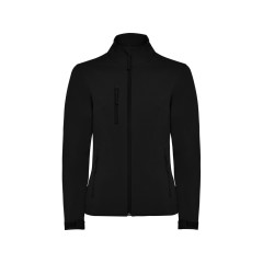 Куртка софтшелл Nebraska женская, черный