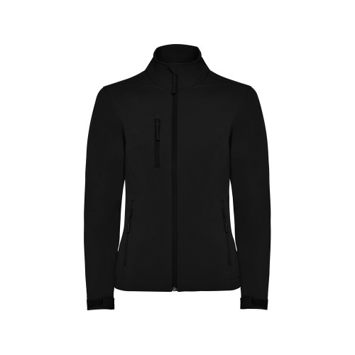 Куртка софтшелл Nebraska женская, черный