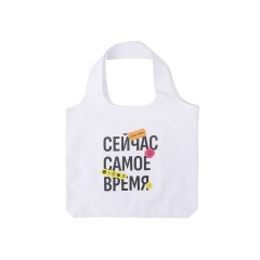 Сумка-шоппер Vest из хлопка 340 г/м2, белый (термотрансфер)