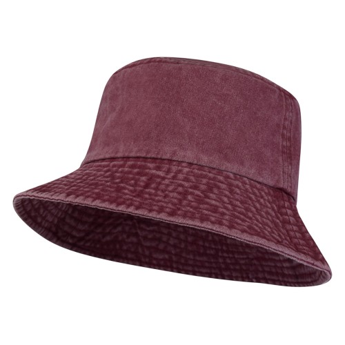 Панама Mitica стираная - Бургунди