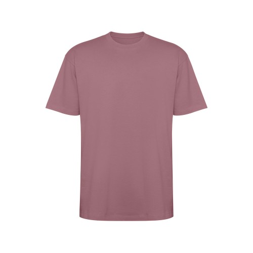 Футболка оверсайз Bull унисекс, бледно-красный