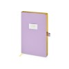 Ежедневник недатированный А5 Zefir с нашивкой, сиреневый Ежедневник недатированный А5 Zefir с нашивкой, сиреневый