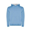 Толстовка с капюшоном Urban детская, небесно-голубой/белый