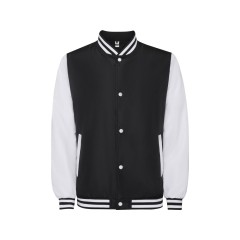 Бомбер утепленный California унисекс, черный/белый