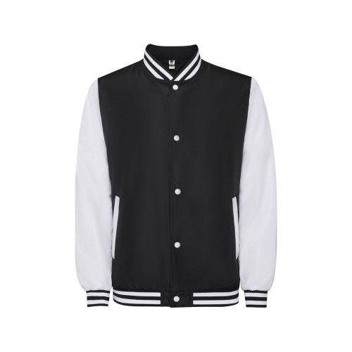 Бомбер утепленный California унисекс, черный/белый