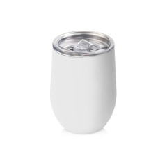 Термокружка Sense Gum, soft-touch, непротекаемая крышка, 370мл, белый