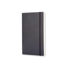 Записная книжка Moleskine Classic Soft (нелинованный), Large (13х21см), черный