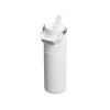 Бутылка для воды объемом 700 мл с откидной трубочкой Stanley IceFlow™ 2.0 - Frosted white