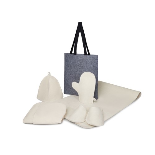 Банный набор с парео Healing, женский, белый