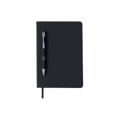 Бизнес-блокнот А5 С3 soft-touch с магнитным держателем для ручки