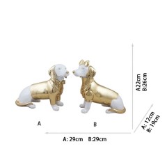 Набор статуэток "Влюбленные собачки"