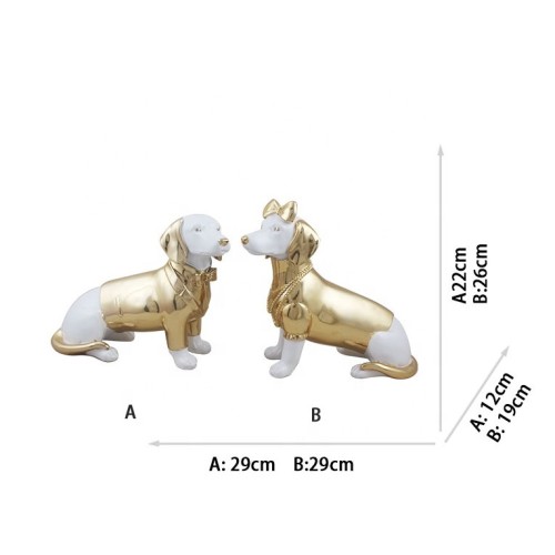 Набор статуэток "Влюбленные собачки"