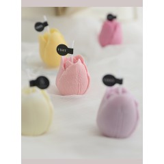 Свеча Тюльпан Оксфорд, сиреневый