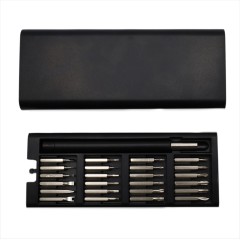 Отвертка с набором из 24 насадок ProTip, чёрная