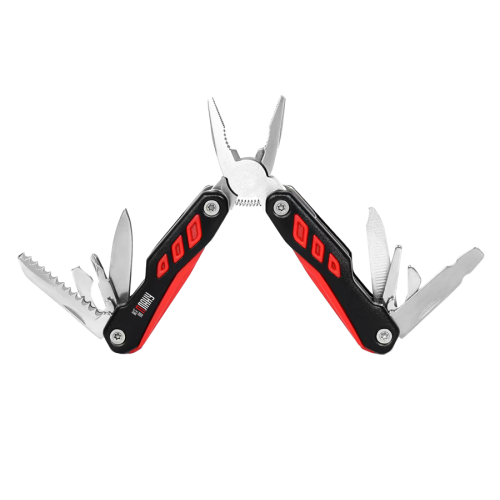 Мультитул Tundra 10 в 1, красный