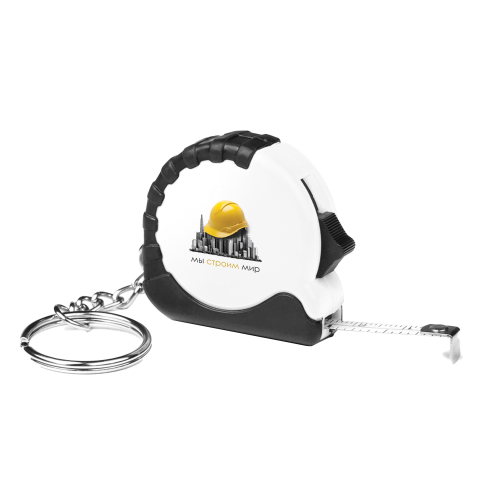 Рулетка Гамбург 1м, белая