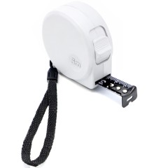 Рулетка Shadow 5м, белая