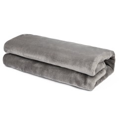 Плед FLANNEL, серый